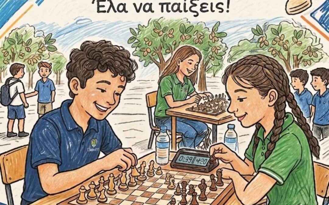 Αίγινα: η σκακιέρα στήνεται για το 1ο Ατομικό Μαθητικό Πρωτάθλημα Γυμνασίων